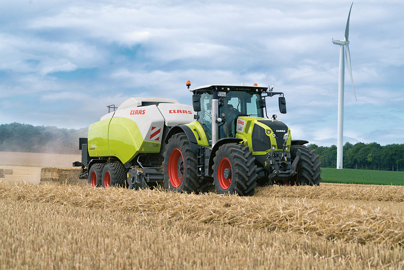 CLAAS pristato naujuosius AXION 800 serijos traktorius