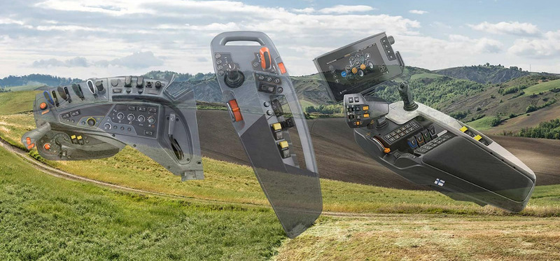 Valtra traktorių trys valdymo sistemos
