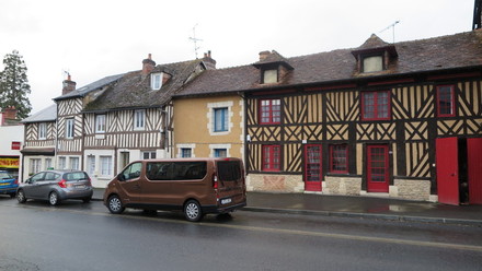 Autentiškos architektūros kaimelis Normandijoje