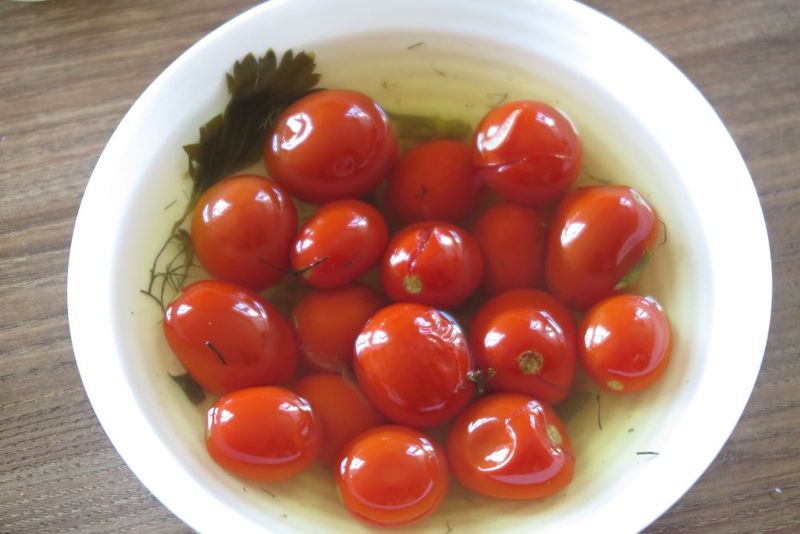 Pomidorų konservavimas