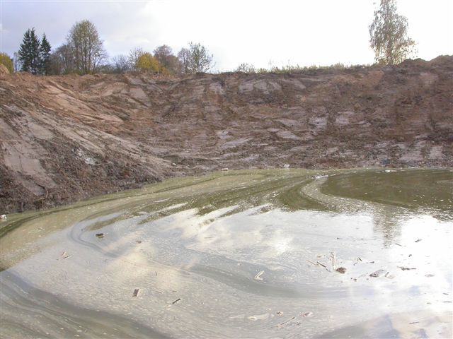 Kūdros užpildymas vandeniu